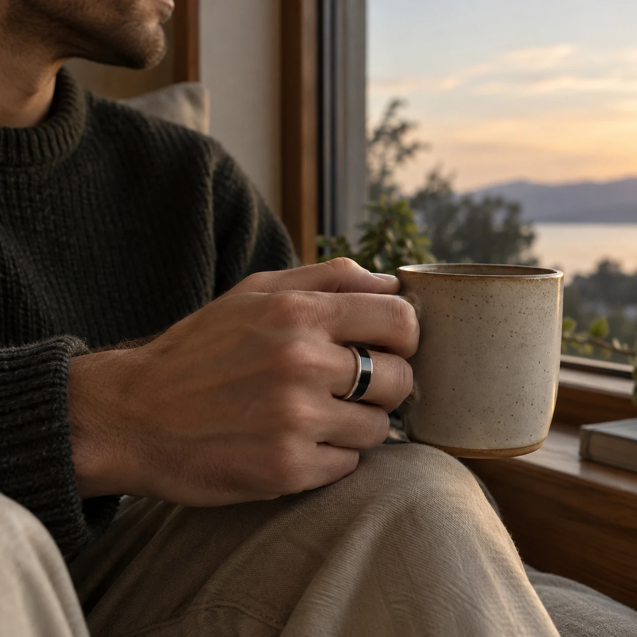 A quiet mindfulness moment
